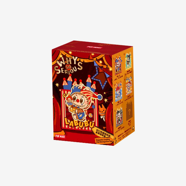 [pre order] WHY SO SERIOUS Series - Magnetic Sealing Clip Storage Box Set