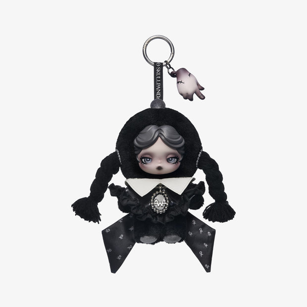 [pre order] SKULLPANDA × Wednesday Plush（Classic Dress Version）