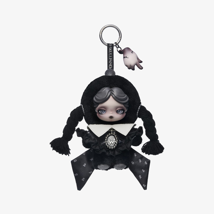 [pre order] SKULLPANDA × Wednesday Plush（Classic Dress Version）