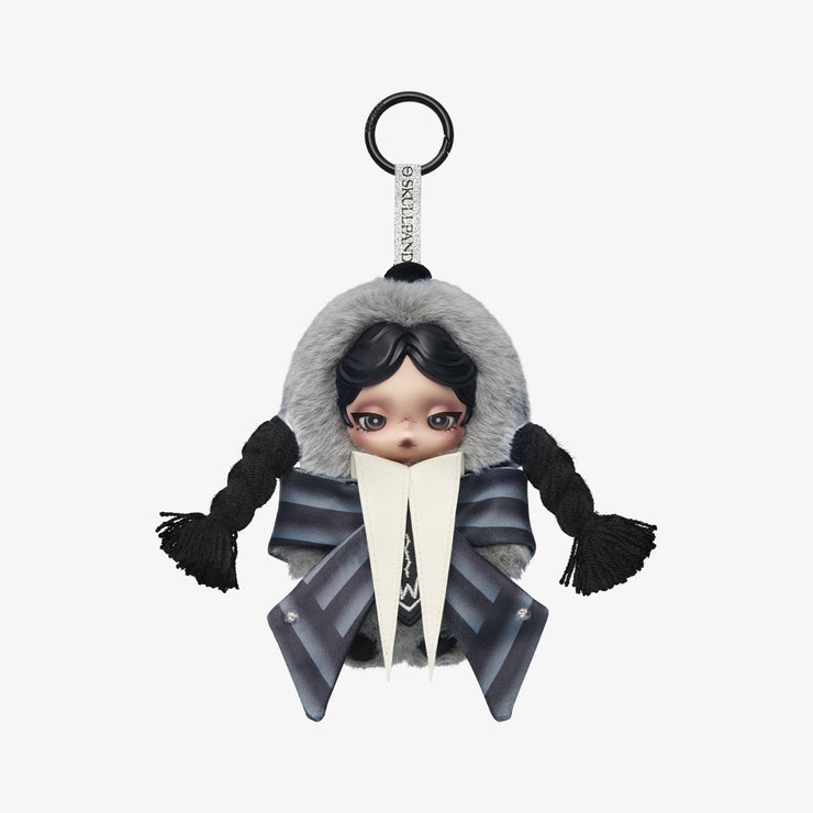 [pre order] SKULLPANDA × Wednesday Plush (Nevermore Academy Uniform Version)