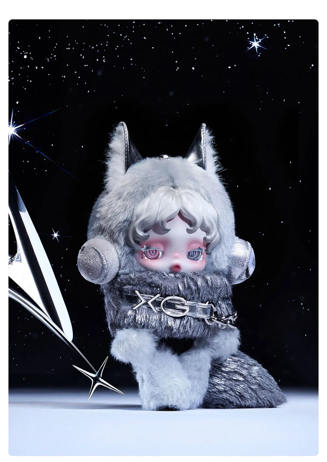 pre order] SKULLPANDA × XG Plush Doll Pendant – Little Mysteries