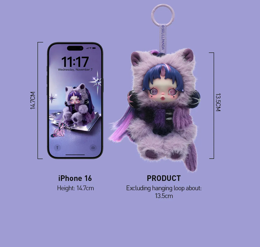 pre order] SKULLPANDA × XG Plush Doll Pendant – Little Mysteries
