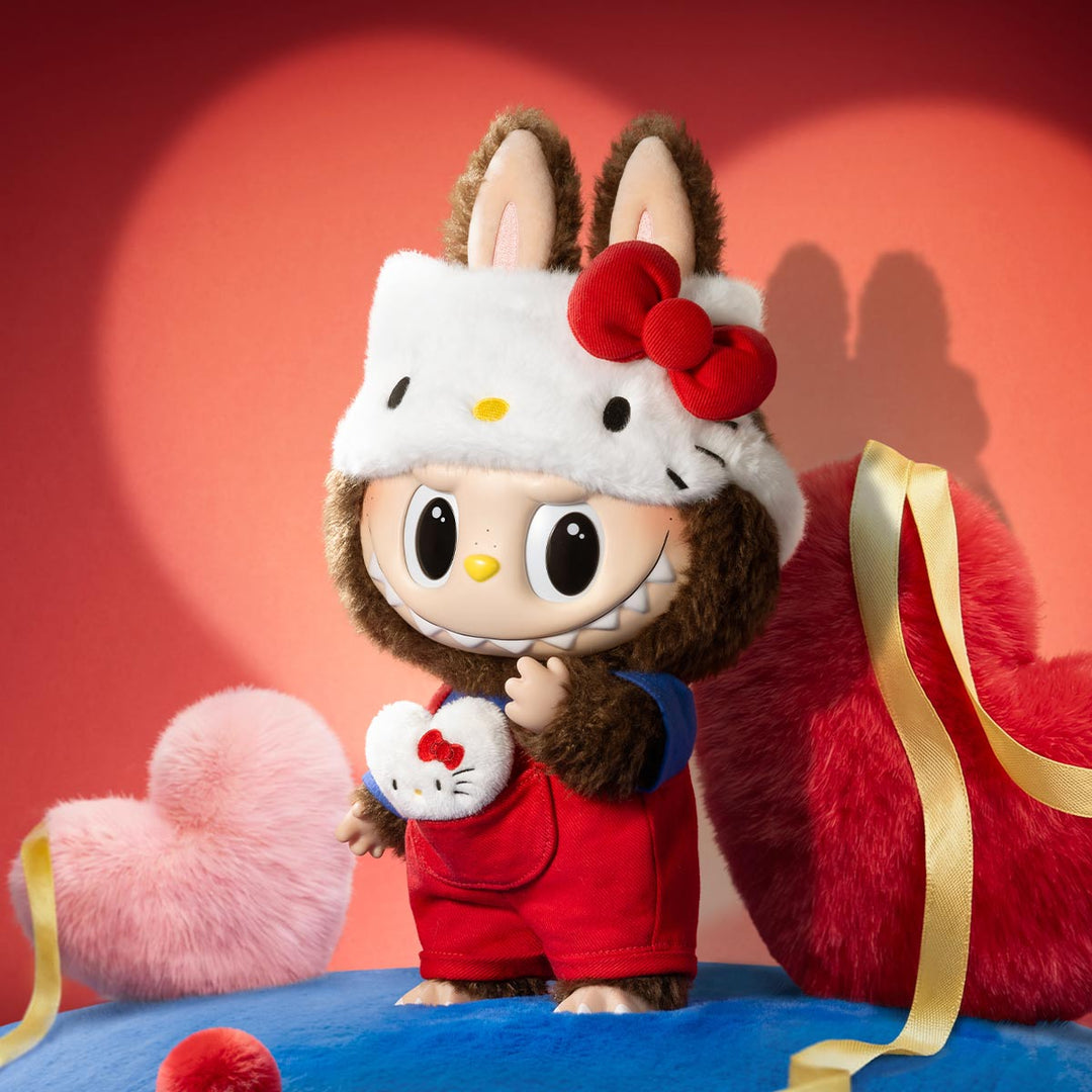 pre order] labubu the monster- the naughty cashier vinyl plush