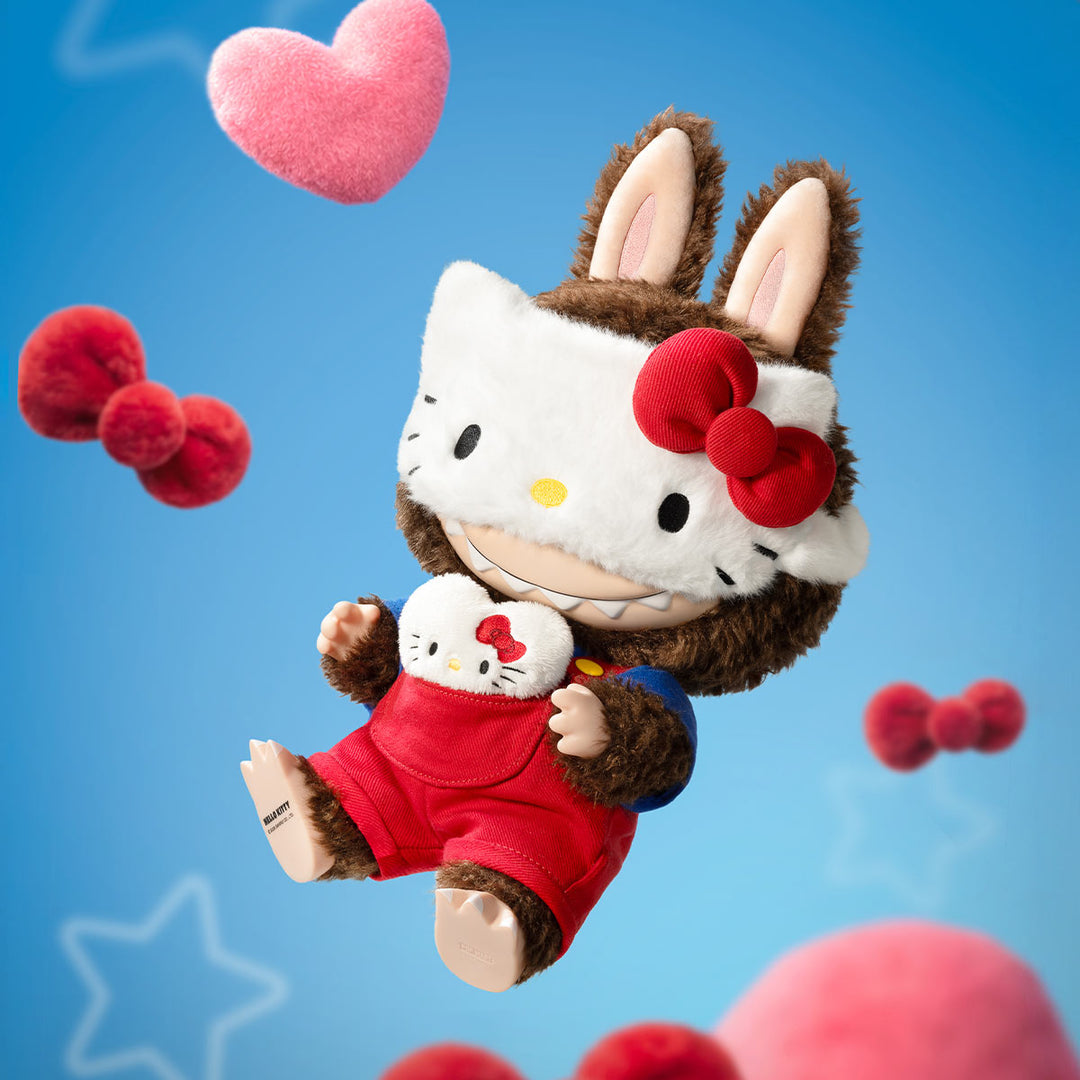 pre order] labubu the monster- the naughty cashier vinyl plush