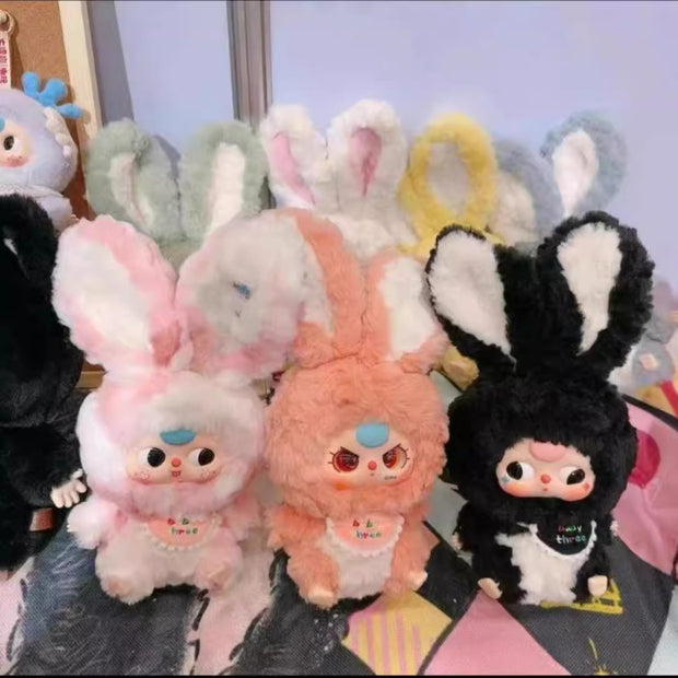 Baby Three Lily Rabbit Town Series Plush Dolls