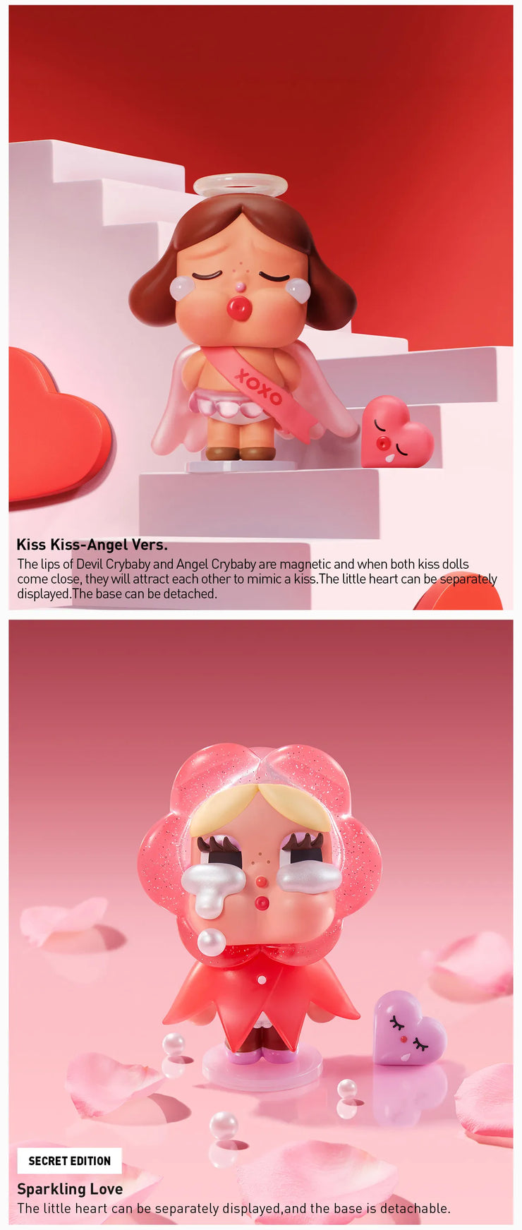 CRYBABY Crying For Love Series Figures