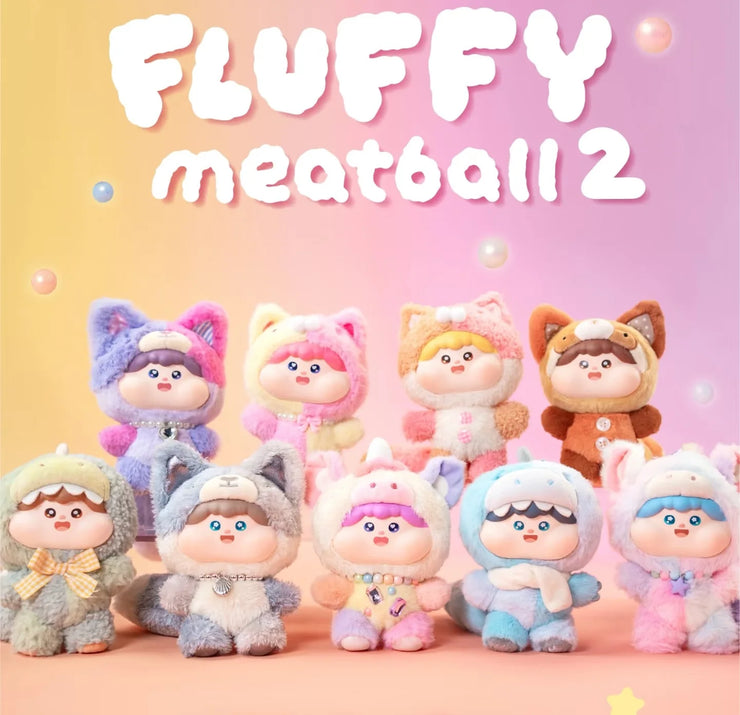 Fluffy Meatball Series 2 Plush Dolls