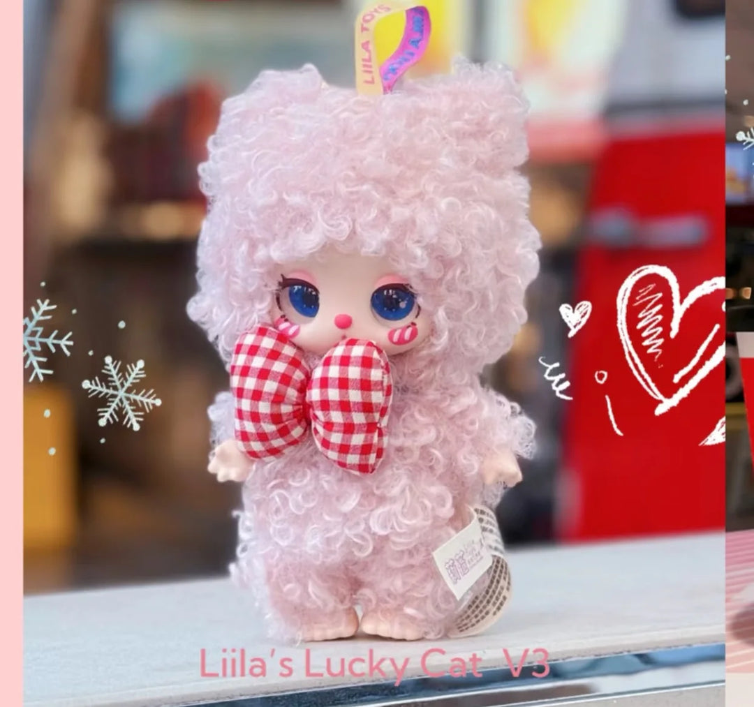 LiiLa's Lucky Cat V3 Honeyland Enchantment Series Plush Dolls
