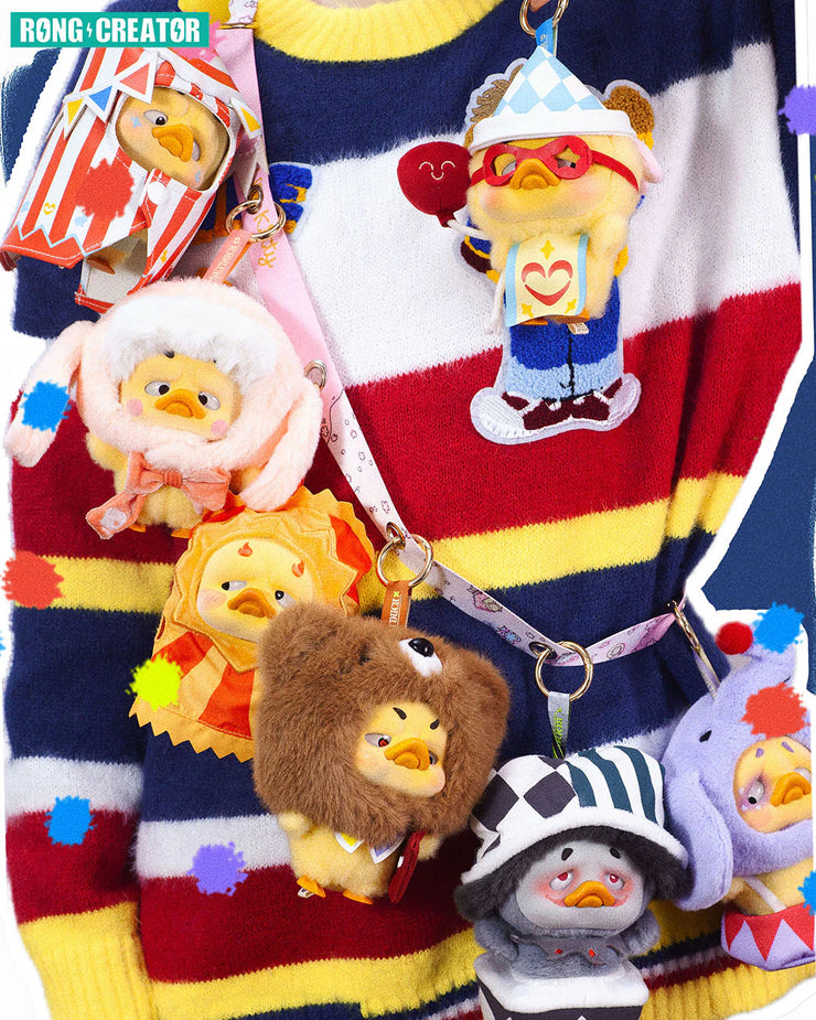 [pre order] UPSETDUCK Crazy Circus Duck Plush Keychain Blind Box
