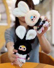 [pre order] Baby Three Rabbit Macaron Cute Mini Bunny Plush Blind Box