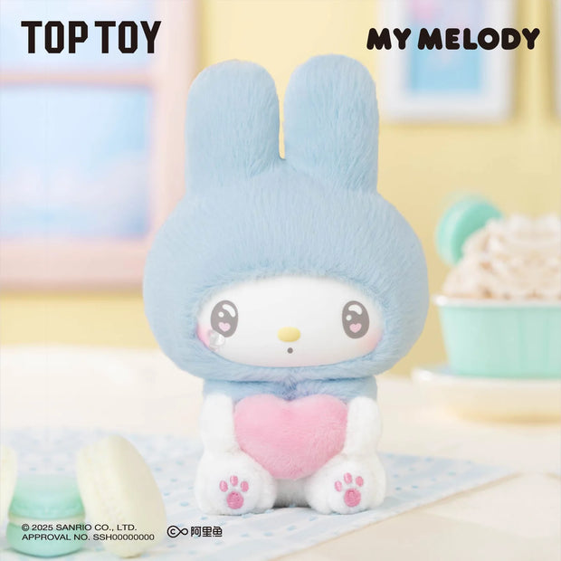 [pre order] my melody  50th Anniversary Milk Candy Series Plush Keychains Gift Blind Box