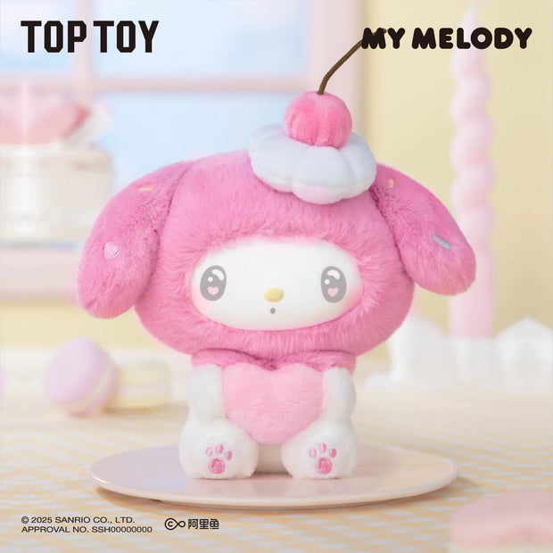 [pre order] my melody  50th Anniversary Milk Candy Series Plush Keychains Gift Blind Box