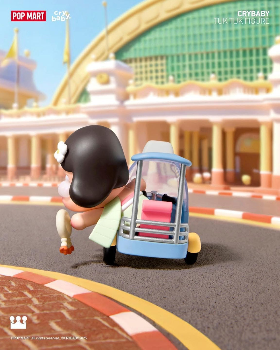 CRY BABY フィギュア TUKTUK タイiconsiam限定 POPMART Crybaby Tuk Tuk Figure ICONSIAM Exclusive – New Shop