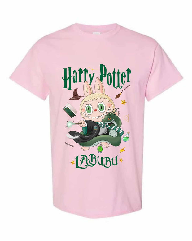 [kid size] Harry Potter Labubu T-Shirt – Cute Wizard Graphic Tee, 100% Cotton