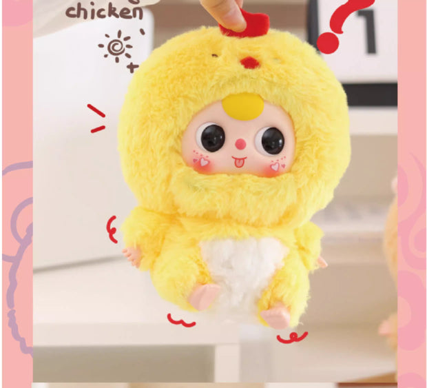 Baby Three Chinese Zodiac Series Plush Dolls