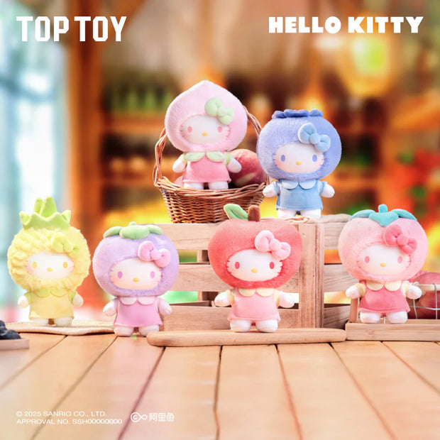 [pre order] Hello Kitty Fruity Paradise Vinyl Plush Keychain Gift Blind Box