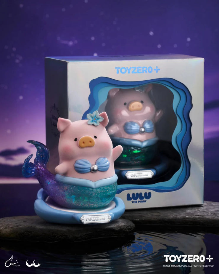 [pre order] LuLu the Piggy - XL Mermaid (Azure)