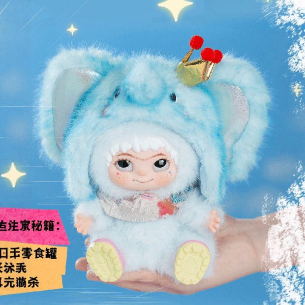[pre order] Wakuku Sweetheart Rabbit Ton Ton Purple Graffiti Blue Starlight Leopard panda Series plush doll