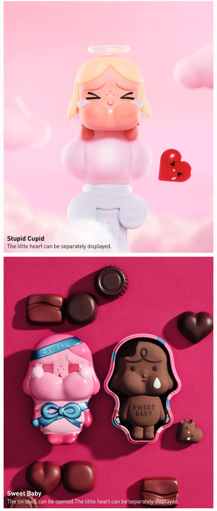 CRYBABY Crying For Love Series Figures