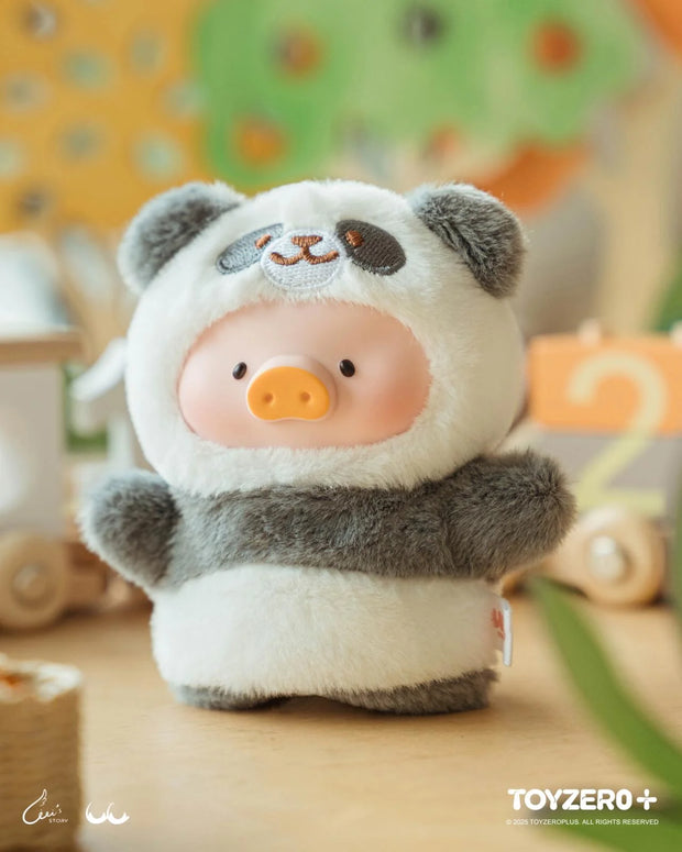 [pre order] LULU THE PIGGY ANIMAL PARTY - PUPPET SHOW PVC FACE PLUSH KEYCHAIN (BLINDBOX)