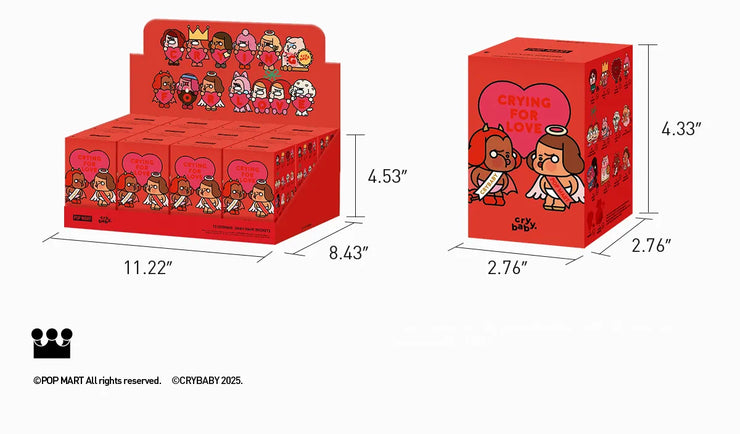 CRYBABY Crying For Love Series Figures