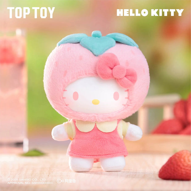 [pre order] Hello Kitty Fruity Paradise Vinyl Plush Keychain Gift Blind Box