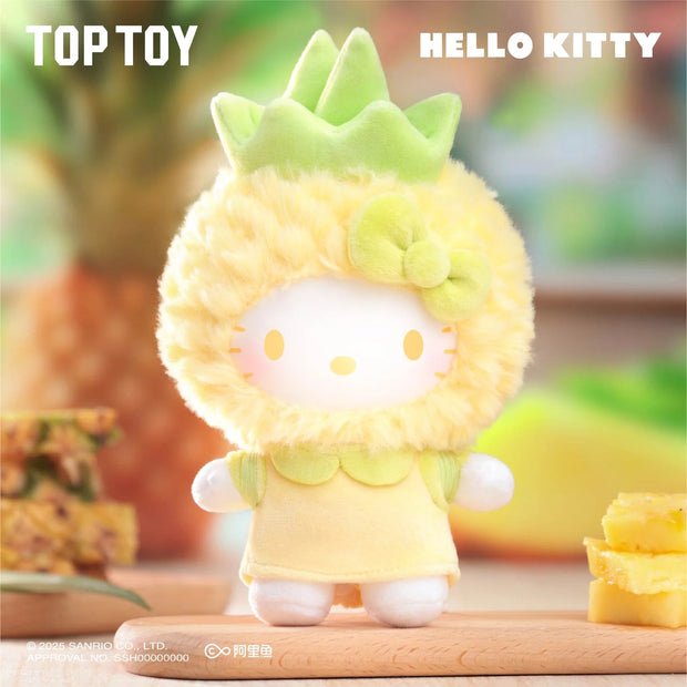[pre order] Hello Kitty Fruity Paradise Vinyl Plush Keychain Gift Blind Box