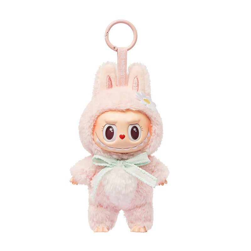 Labubu Mokoko Close to Sweet Vinyl Plush Doll Pendant Keychain Pre
