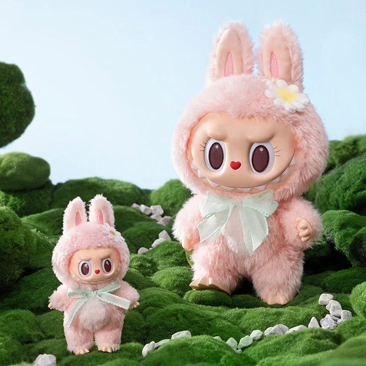 Labubu Mokoko Close to Sweet Vinyl Plush Doll (damaged outside box Labubu Mokoko Close to Sweet Vinyl Plush Doll (damaged outside box