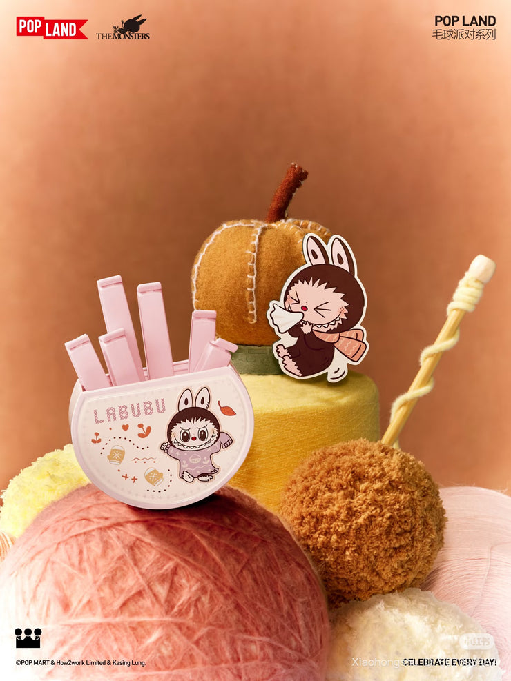 [pre order] Pom Pom Party Series - Magnetic Sealable Storage Box Set Blind Box