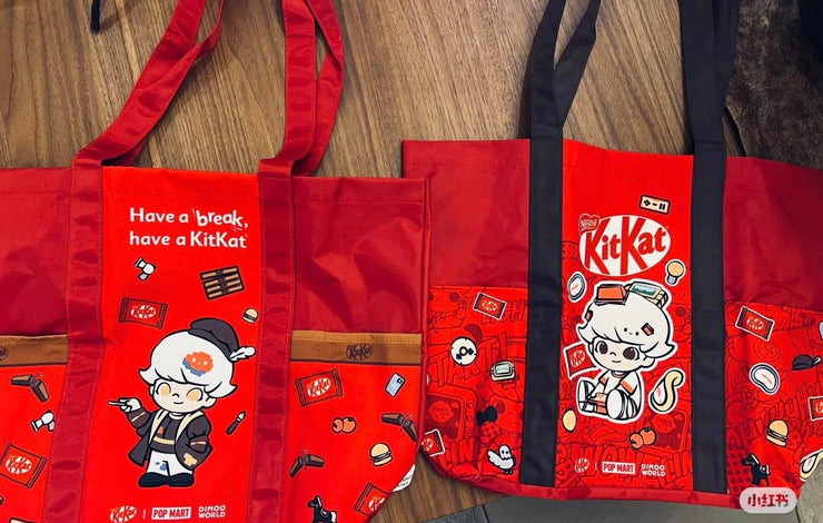 [pre order] KitKat x Dimoo world bag. ship in 3-7 months