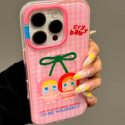 [pre order] crybaby cherry phone case