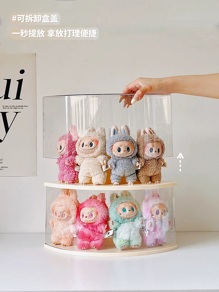 [pre order] Clear Storage Display Rack – Perfect for Plush, Blind Box & Mini Figures