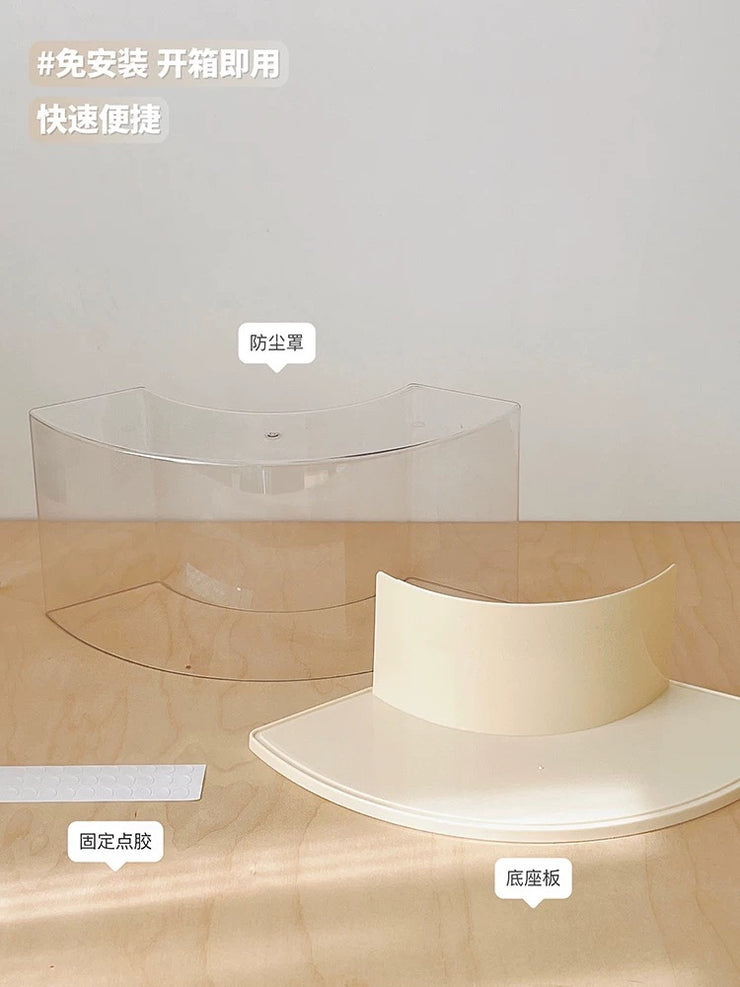 [pre order] Clear Storage Display Rack – Perfect for Plush, Blind Box & Mini Figures