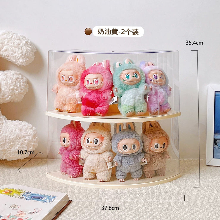 [pre order] Clear Storage Display Rack – Perfect for Plush, Blind Box & Mini Figures