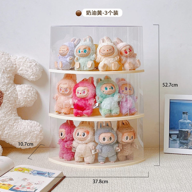 [pre order] Clear Storage Display Rack – Perfect for Plush, Blind Box & Mini Figures