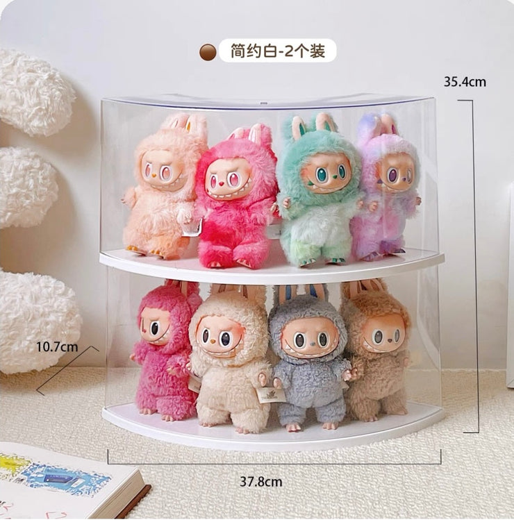 [pre order] Clear Storage Display Rack – Perfect for Plush, Blind Box & Mini Figures