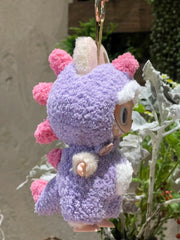 [pre order] handmade labubu dinosaur themed outfit