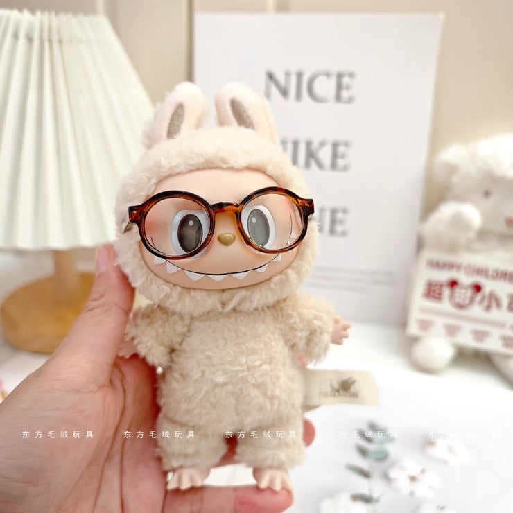 Handmade Labubu outfits- cute glasses  [pre order]