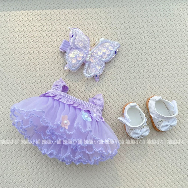 Labubu outfit- Purple Butterfly dress [Pre Order]