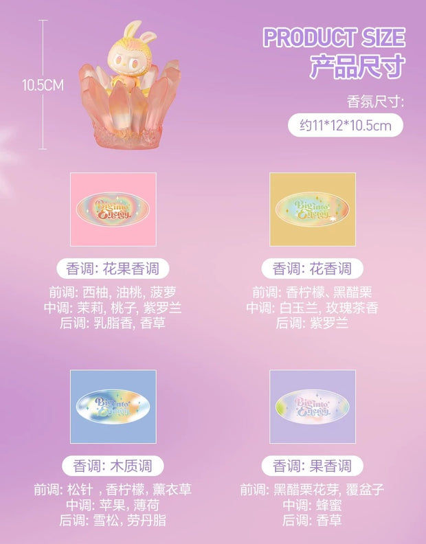 Labubu The monster Big Into Energy series Scented Candle Gift box   [Pre Order]