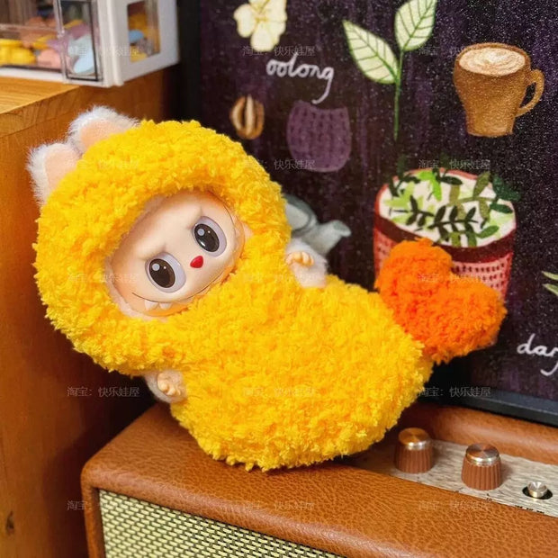 [pre order] Handmade Labubu Outfit- Fried shrimp