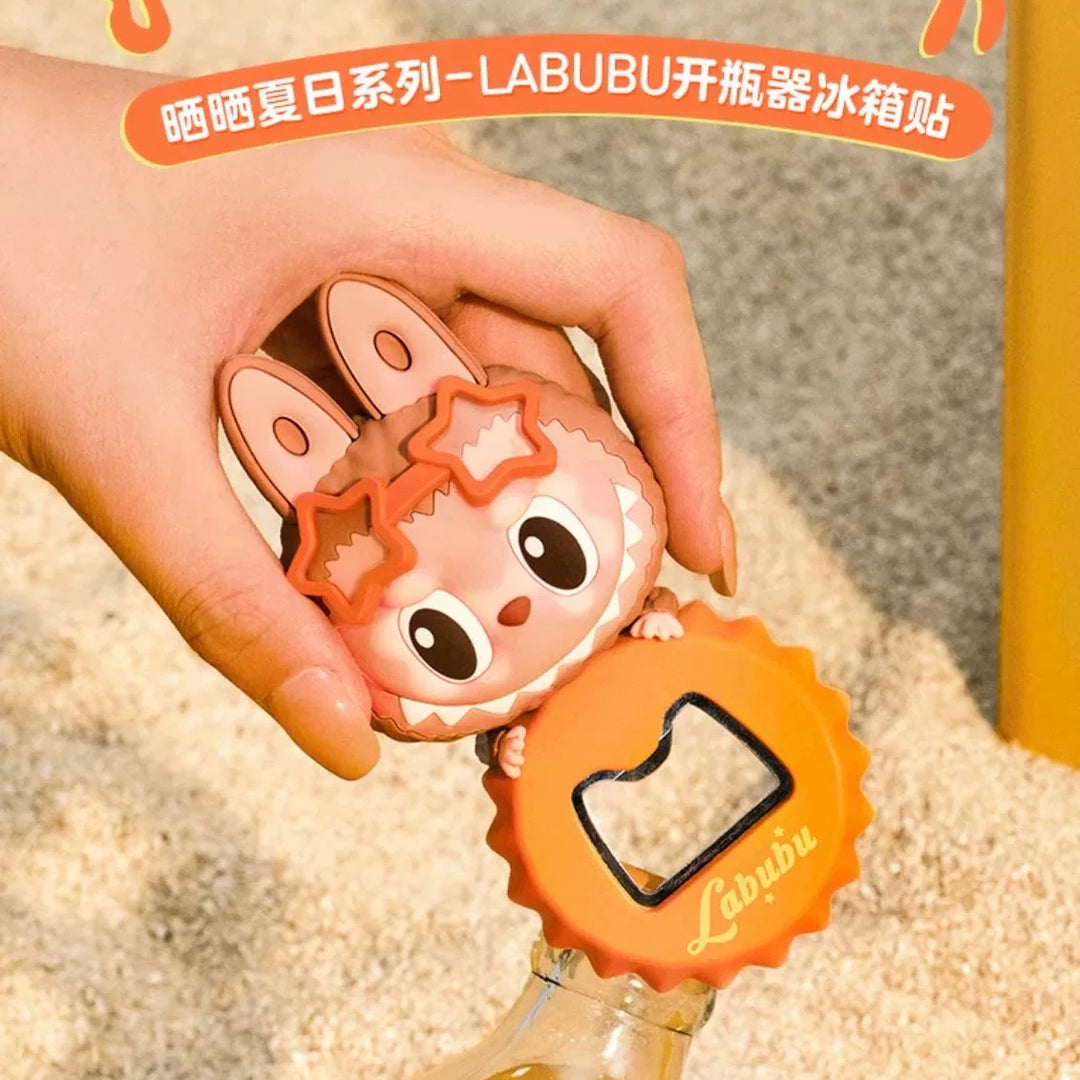 pre order] labubu Popland exclusive jump into summer bottle opener