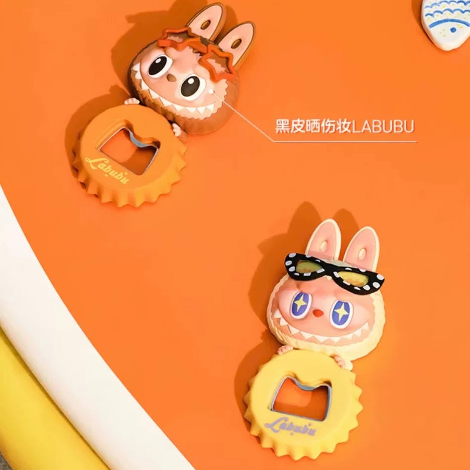 pre order] labubu Popland exclusive jump into summer bottle opener