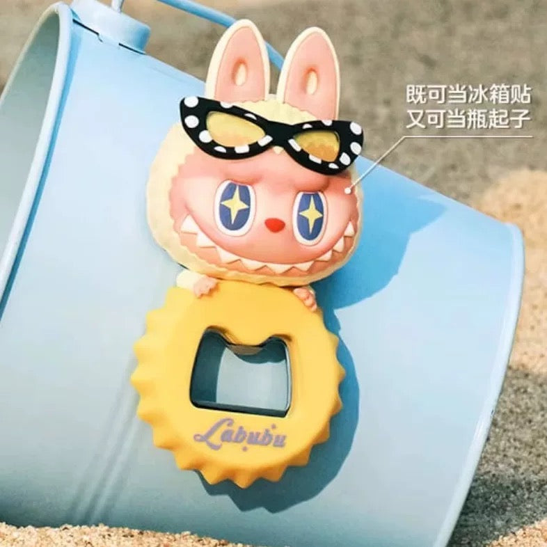 pre order] labubu Popland exclusive jump into summer bottle opener