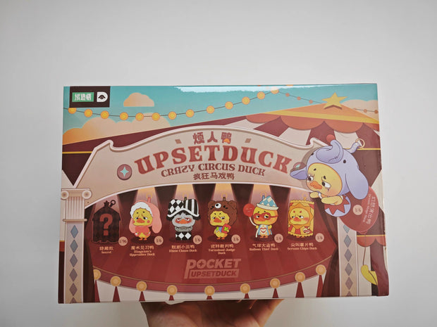 [pre order] UPSETDUCK Crazy Circus Duck Plush Keychain Blind Box