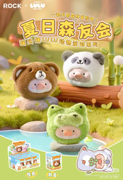 [pre order] LuLu the Piggy Animal Party Series Plush silicone earphone pack blind box