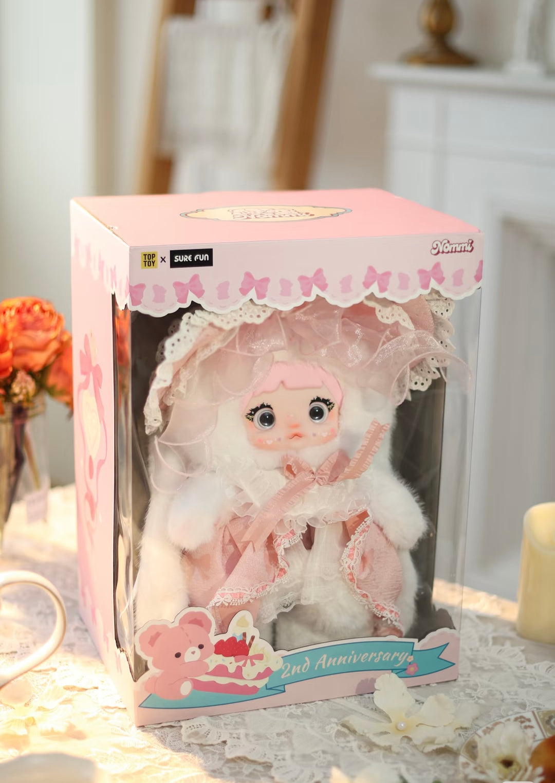 実物写真有　nommi 2nd anniversary TOPTOY 🎂𝐍𝐎𝐌𝐌𝐈 𝟐𝐧𝐝 𝐀𝐧𝐧𝐢𝐯𝐞𝐫𝐬𝐚𝐫𝐲 𝐋𝐢𝐦𝐢𝐭𝐞𝐝