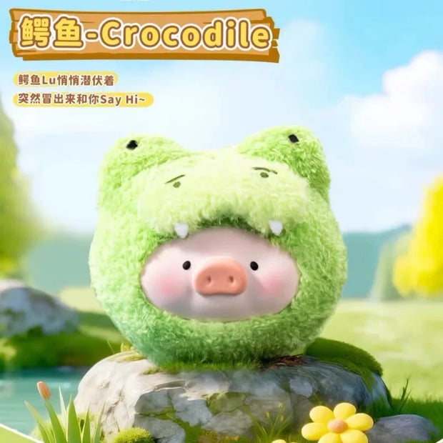 [pre order] LuLu the Piggy Animal Party Series Plush silicone earphone pack blind box