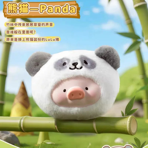 [pre order] LuLu the Piggy Animal Party Series Plush silicone earphone pack blind box
